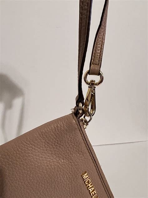 MICHAEL Michael Kors Adele Double Zip Pebble Leather 